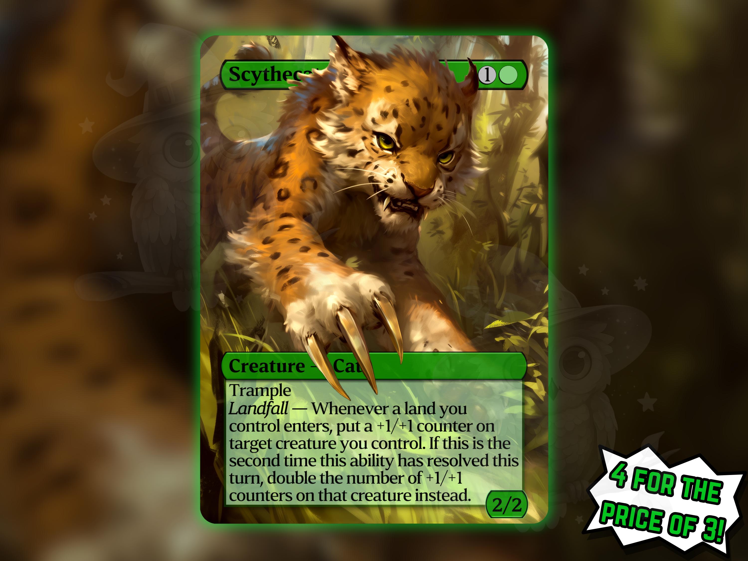 Scythecat Cub Mtg - Etsy