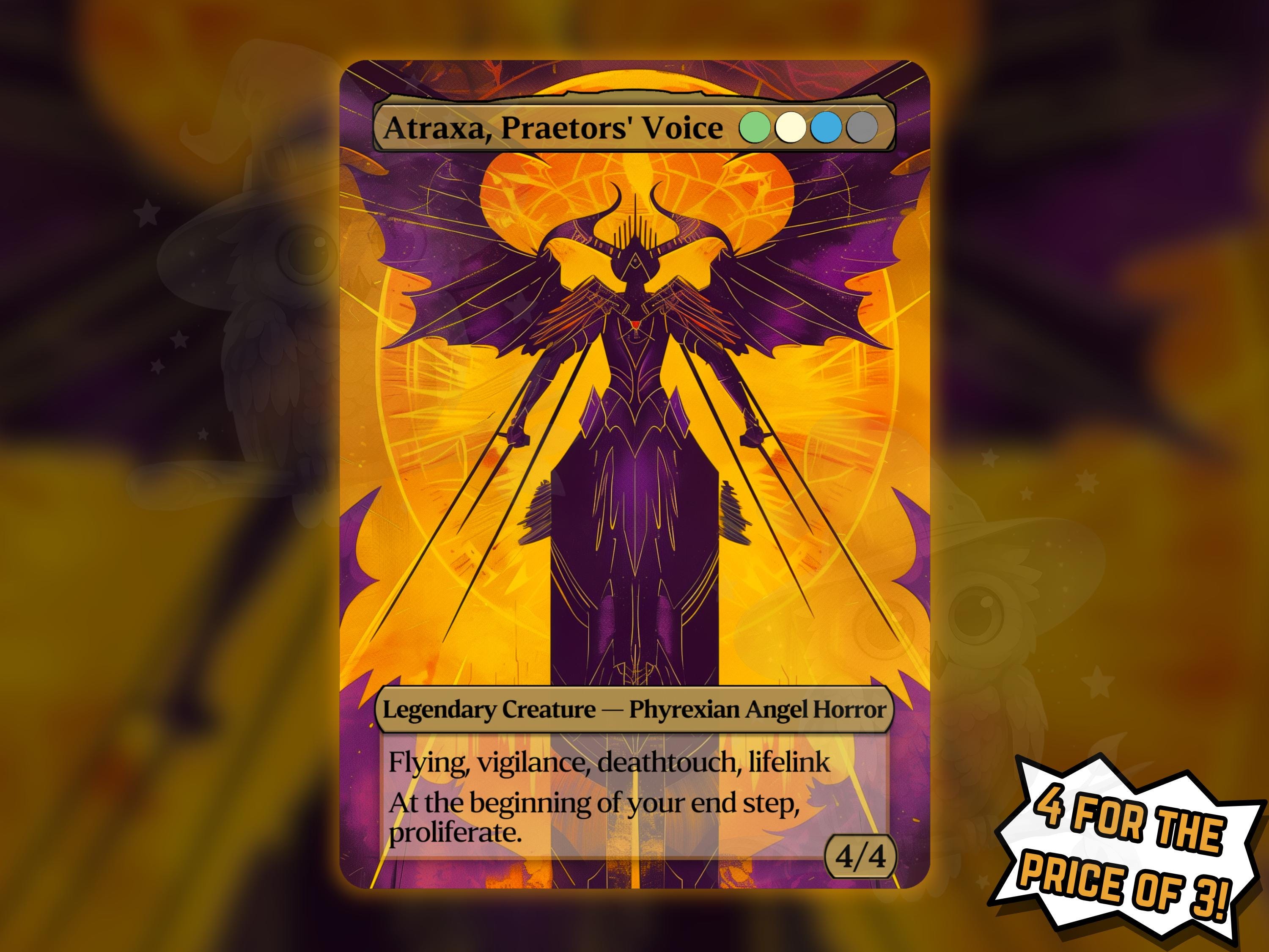 praetor cards mtg Gix, Yawgmoth Praetor Attacking Card Draw Theft Magic MTG Commander De –  CommanderComplete main image 1