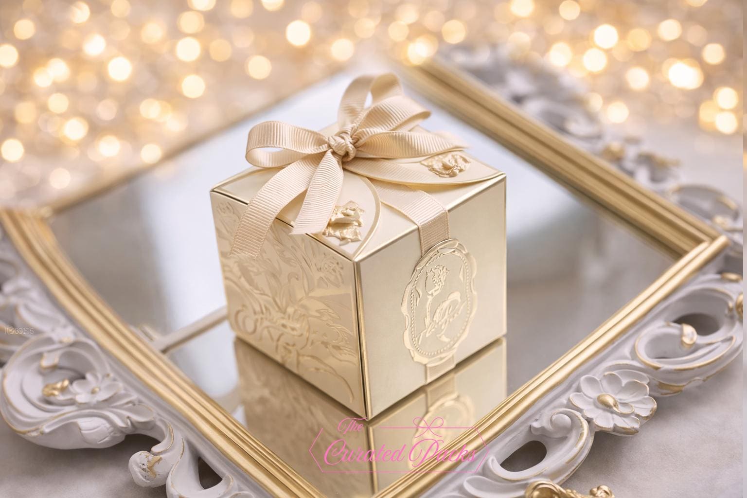 Caja De Madera Con Diseño De Flores Y Hueco "Mr & Mrs" – Ideal Para Bodas, Tarjetas, Bombones O Pequeños Regalos, Incluye Llave Y 12 Anillas