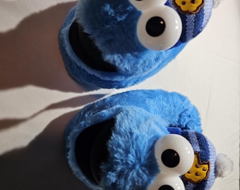 Cookie Monster House Slippers