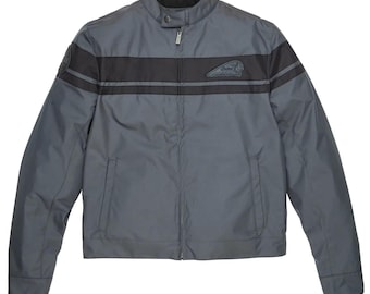 Jaqueta Indian Motorcycle Dominion, Casaco Leve Masculino para Motociclismo, Jaqueta com Zíper Estilo Streetwear para Motociclistas