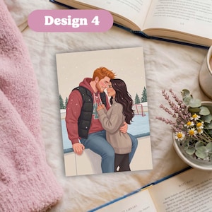Sport Romance Art Print | Hockey Romance | Off-Campus inspired | Double-sided laminated | Water-resistant | Durable Design 4-The Goal