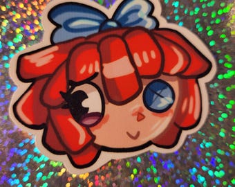 Ragatha Sticker, The Digital Circus, Waterproof