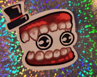 Caine Waterproof Sticker, The Digital Circus