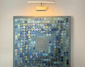 CUSTOM acrylic sequin painting