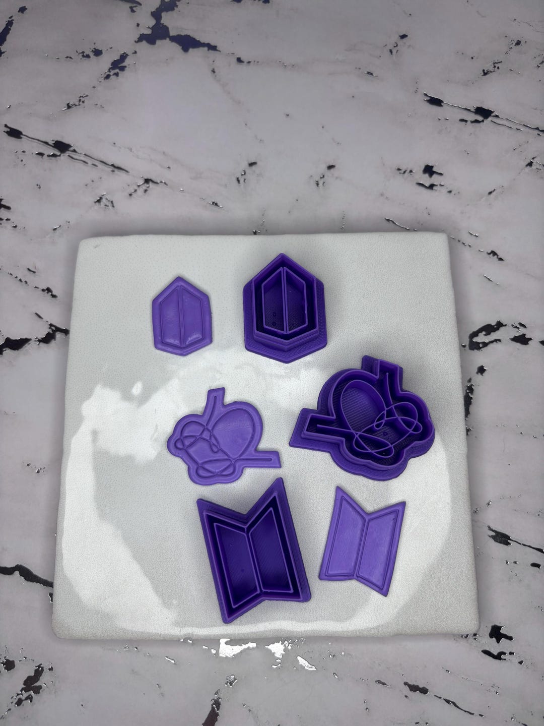 BTS Inspired | Polymer Clay Cutters | K-pop | Earring & Jewelry Maker ...