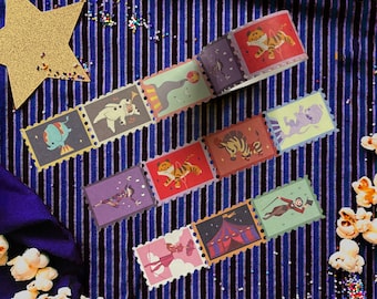Le Cirque - Stamp Washi