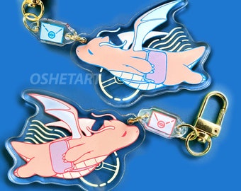 Dragonite Delivery - Doublesided Charm