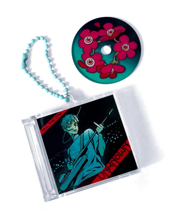 Alien Stage Mini CD Charms + Acrylic CD - Etsy