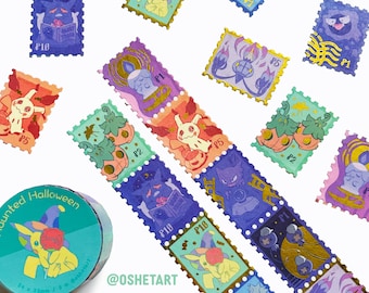 Haunted Halloween - Gold Foil Stamp Washi