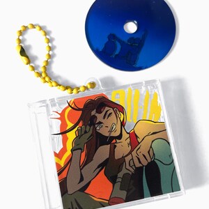 Alien Stage Mini CD Charms + Acrylic CD - Etsy