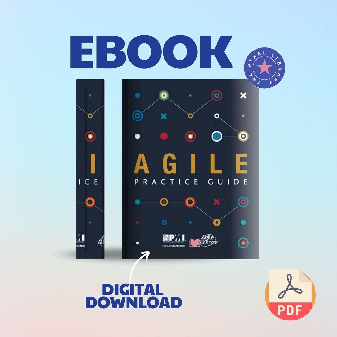PMI Agile Book - Etsy