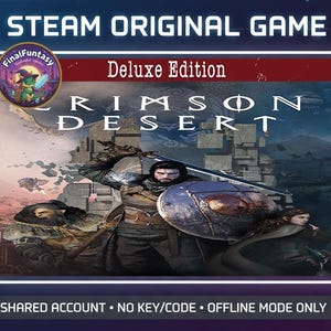 CRIMSON DESERT Edición Deluxe / PC / Steam Global / Offline / Leer descripción