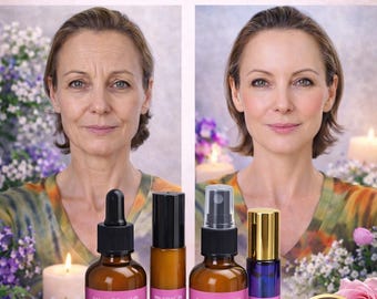 Kit facial 5D Aroma FaceLift: Rejuvenecimiento holístico, luminosidad natural, renovación celular.