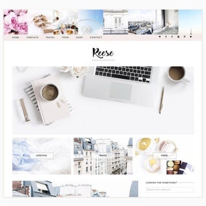 Wordpress Genesis Theme Photography Fashion /& Lifestyle Blogs Wordpress theme Cashmere