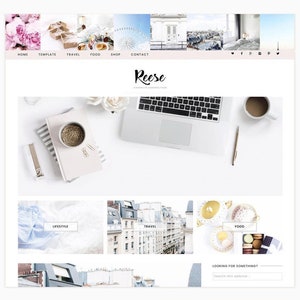 Reese - Wordpress theme - Wordpress Genesis Theme // Photography, Fashion & Lifestyle Blogs