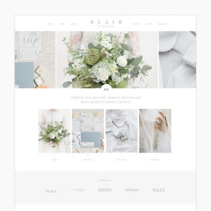 Blair - Wordpress theme - Wordpress Genesis Theme // Photography, Fashion & Lifestyle Blogs