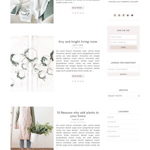 Ingrid Wordpress Theme Wordpress Genesis Theme // Photography, Fashion & Lifestyle Blogs image 6