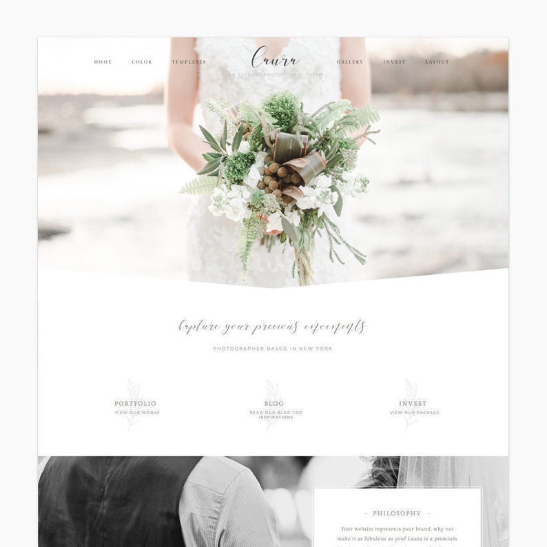 Laura - Wordpress Theme - Wordpress Genesis Theme // Photography, Fashion & Lifestyle Blogs 