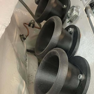 Weber Fajs DCOE en DCO Halve Radius Trattar Velostack Velocity luchthoorn trompetten 30-120 mm