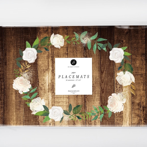 Rustic Placemats Etsy