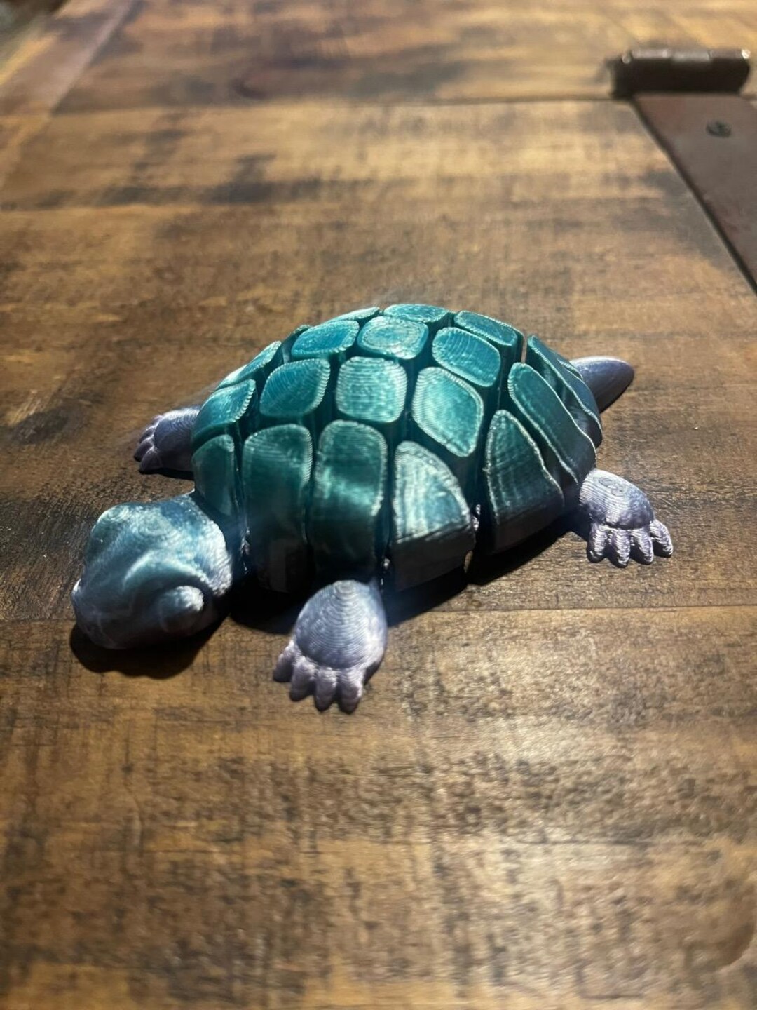 Turtle Sticky Toy Articulated Turtle Fidget Toy: Calming Sensory Play - Etsy