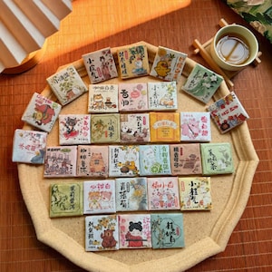 中国産プーアル茶ミニケーキ30種詰め合わせ、花の香りがブレンドされた熟成プーアル茶、個包装、お茶好きのための中国茶ギフトセット