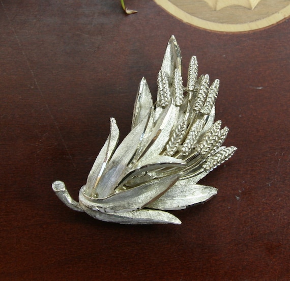 Wheat grass Brooch - image 1