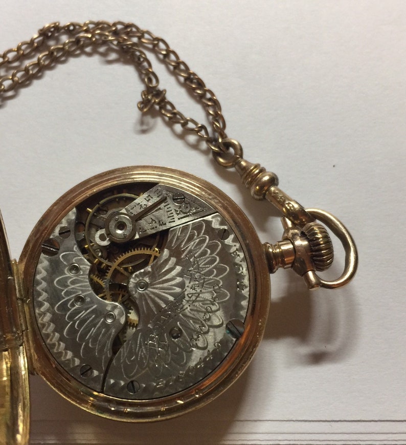 Hampden Molly Stark Pocket Watch. Not Working. Needs Repair. Etsy