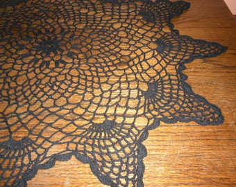 Large Doily.  Hand Crocheted in the 80's