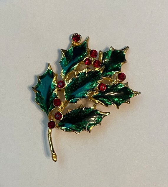 Holly brooch - image 4