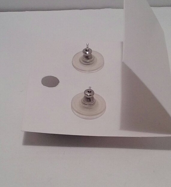 Black Onyx Sterling Silver Earrings, Oval shape. … - image 4