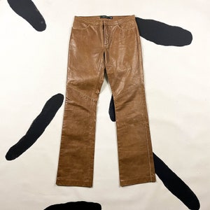 Gap Leather Pants - Etsy