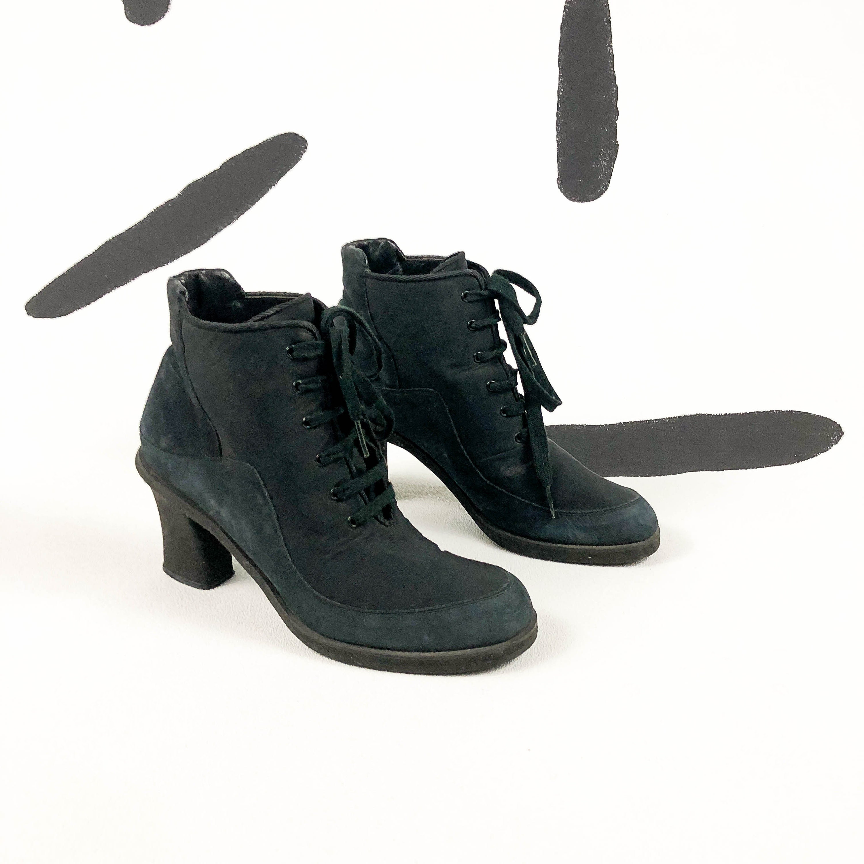 heeled booties canada