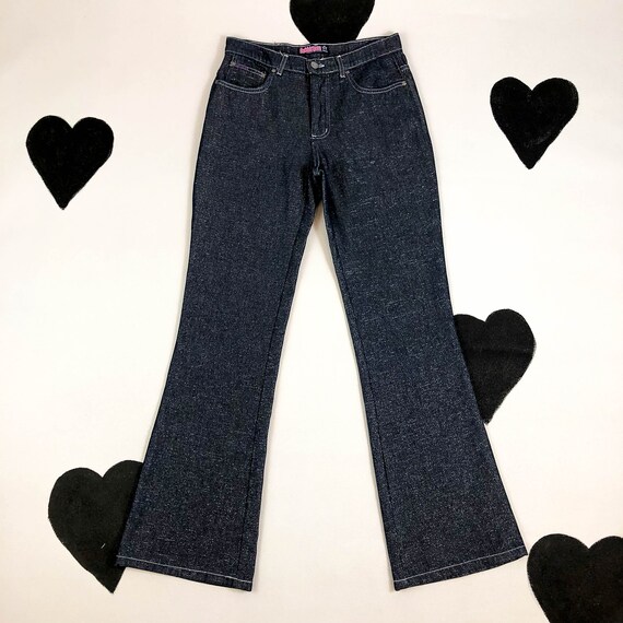 ladies denim flares