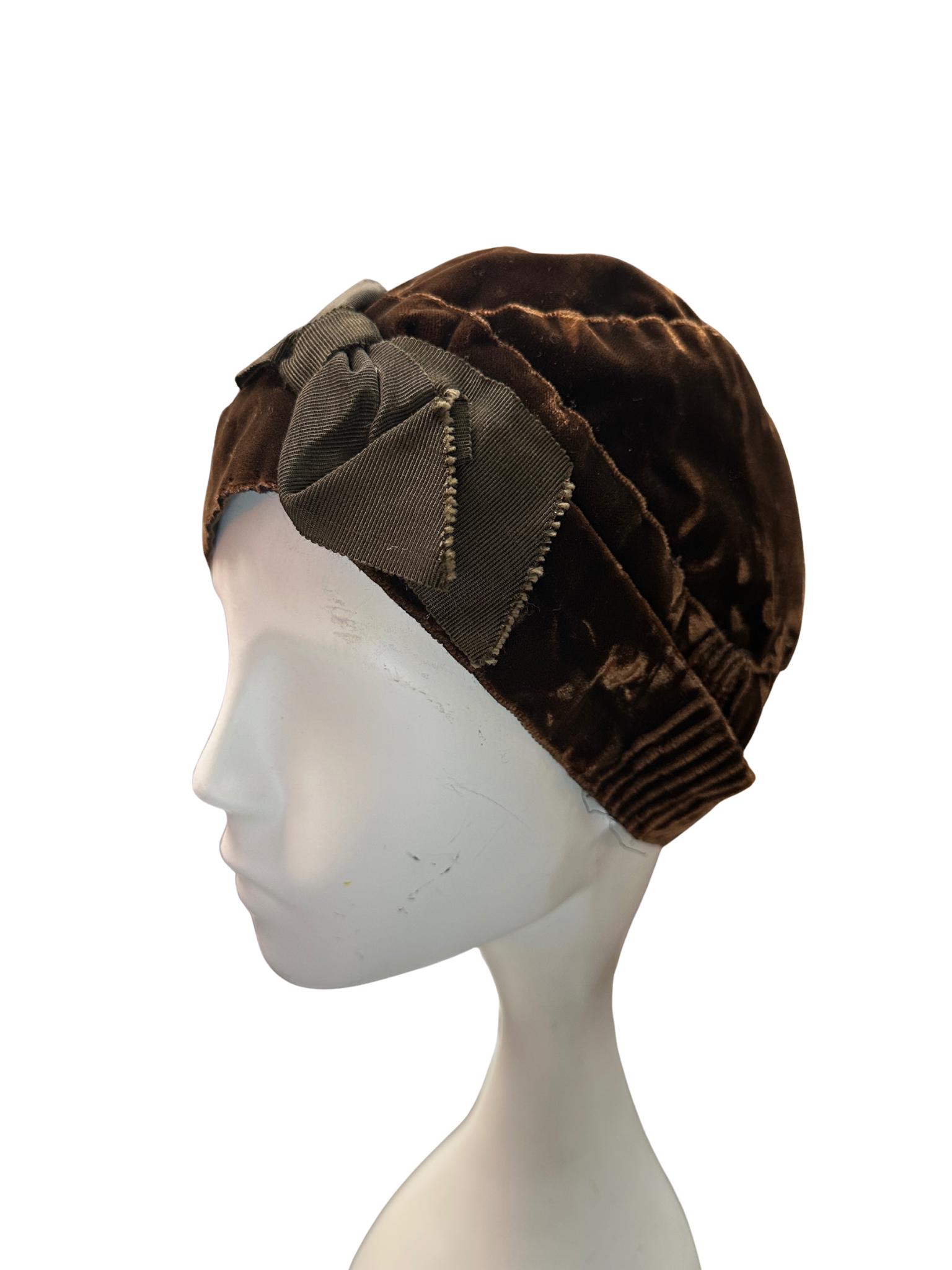 Velvet Patchwork Quilted Reversable Hat Button Fox Crafts | Handmade a reversible, patchwork bucket  main image 3