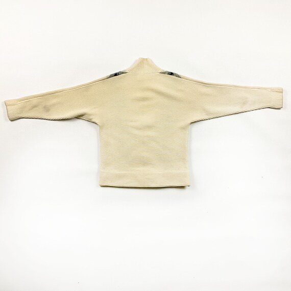 1940s Jason Argyle Stripe Cardigan Sweater / Wool… - image 7