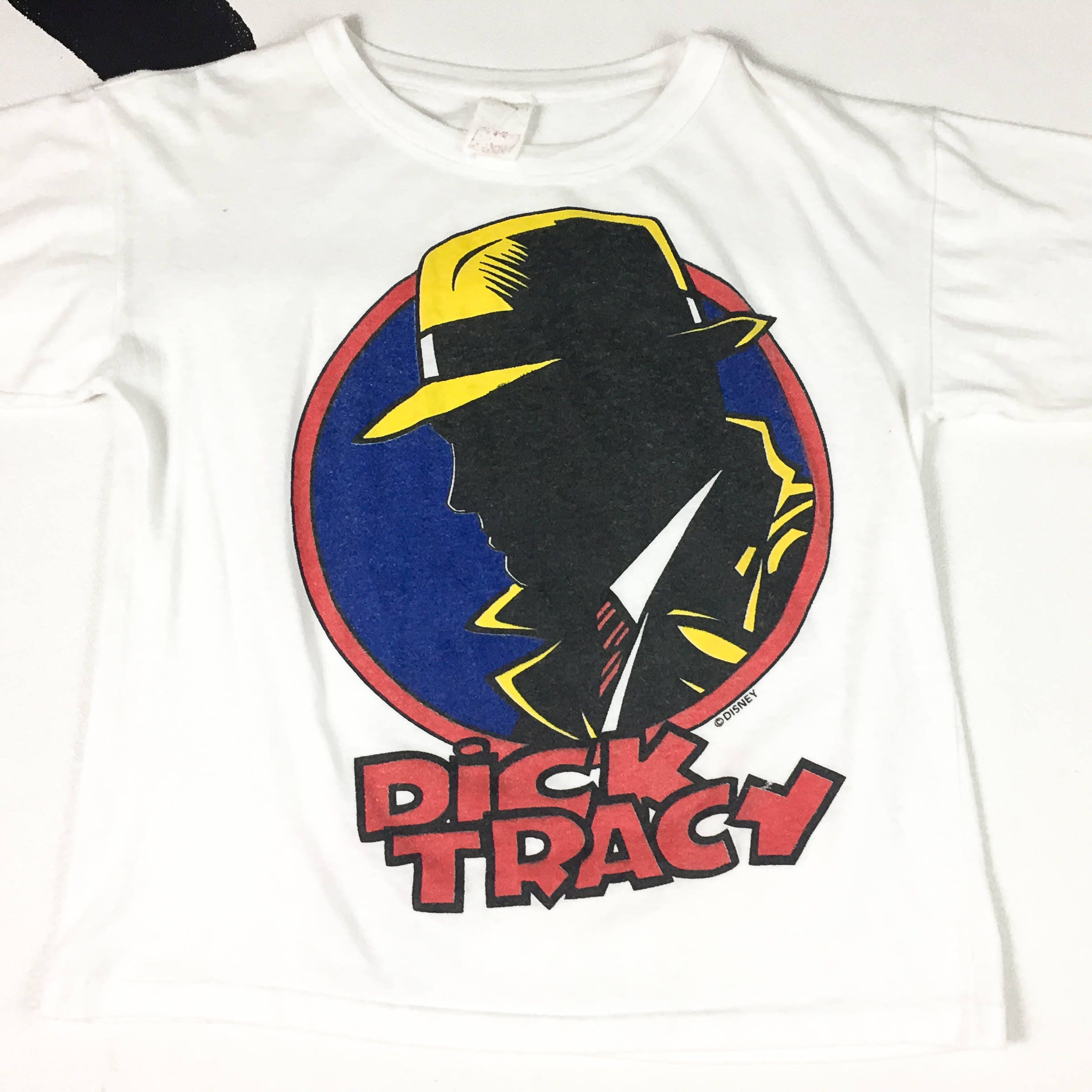 オープニングオープニングvintage USA製 Disney DICK TRACY Tシャツ T