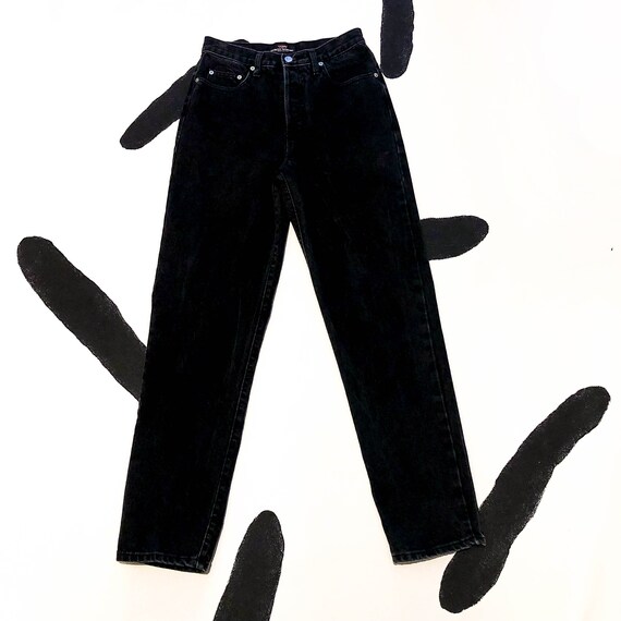 black guess jeans