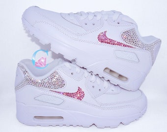 Genuino Bling Nike Air Max 90s adornado con cristales - Etsy