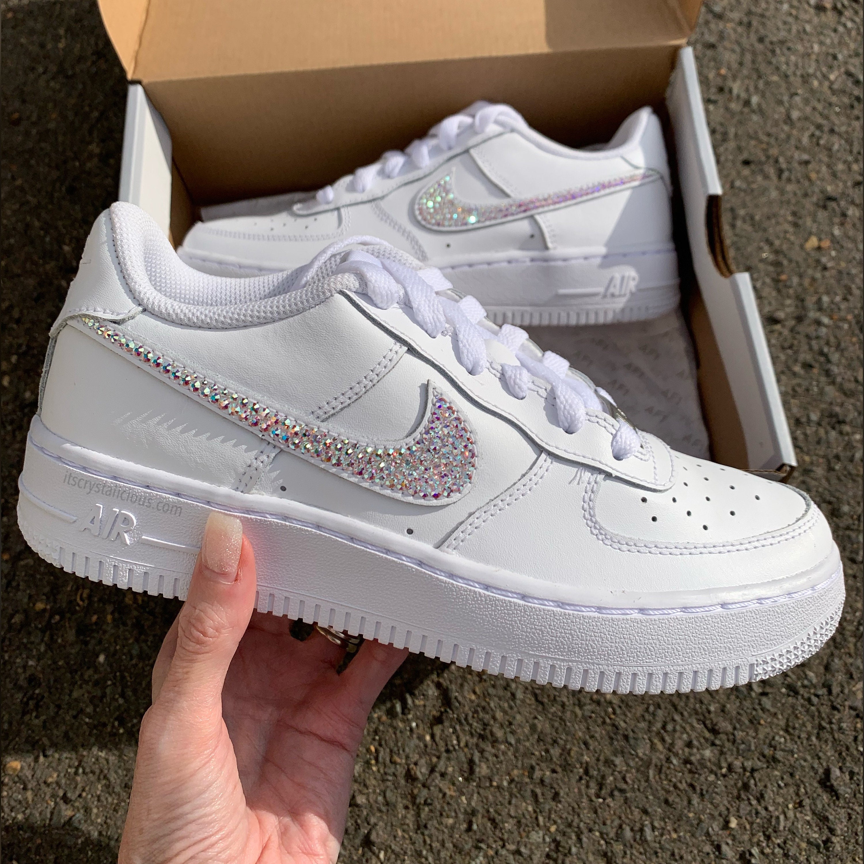 nike air force 1 cream and black
