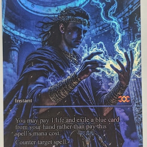 CB 01 フォイル版「Force of Will」 | オルタードアート・カスタム | EDH プレイテスト | プロキシカード