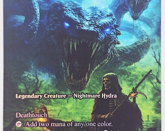 Zaxara, the Exemplary by CB Foil | Altered Art Custom | EDH Playtesting | Proxy Card