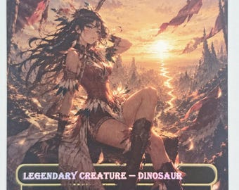 Waifu Pantlaza, Sun-Favored Foil | Altered Art Custom | EDH Playtesting | Proxy Card