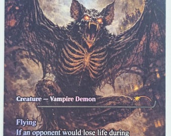 Bloodletter of Aclazotz by CB Foil | Altered Art Custom | EDH Playtesting | Proxy Card