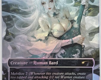 Voice of Victory by OL 01 Foil | Altered Art Custom | EDH Playtesting | Proxy Card