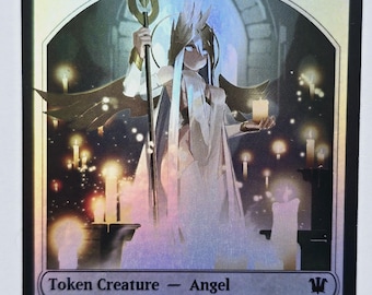 Angel Token by KG Foil | Altered Art Custom | EDH Playtesting | Proxy Card