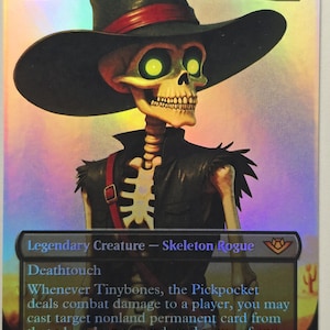 Tinybones, the Pickpocket by CB 01 Foil | Altered Art Custom | EDH Playtesting | Proxy Card