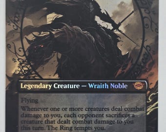Witch-king of Angmar Foil | Altered Art Custom | EDH Playtesting | Proxy Card