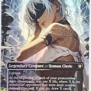 Tymna Vävaren av AA 01 Foil | Altered Art Specialdesignad | EDH Playtesting | Proxy Card